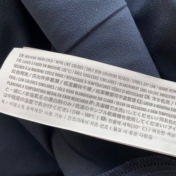 Abercrombie & Fitch Blue Open Back Maxi Dress Size Medium Petite - Picture 7 of 8